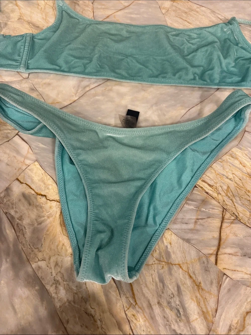 triangl swimwear Seafoam Green Bikini Set